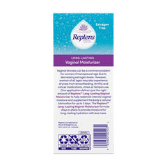 Replens reusable applicator demonstrates convenient, precise application.