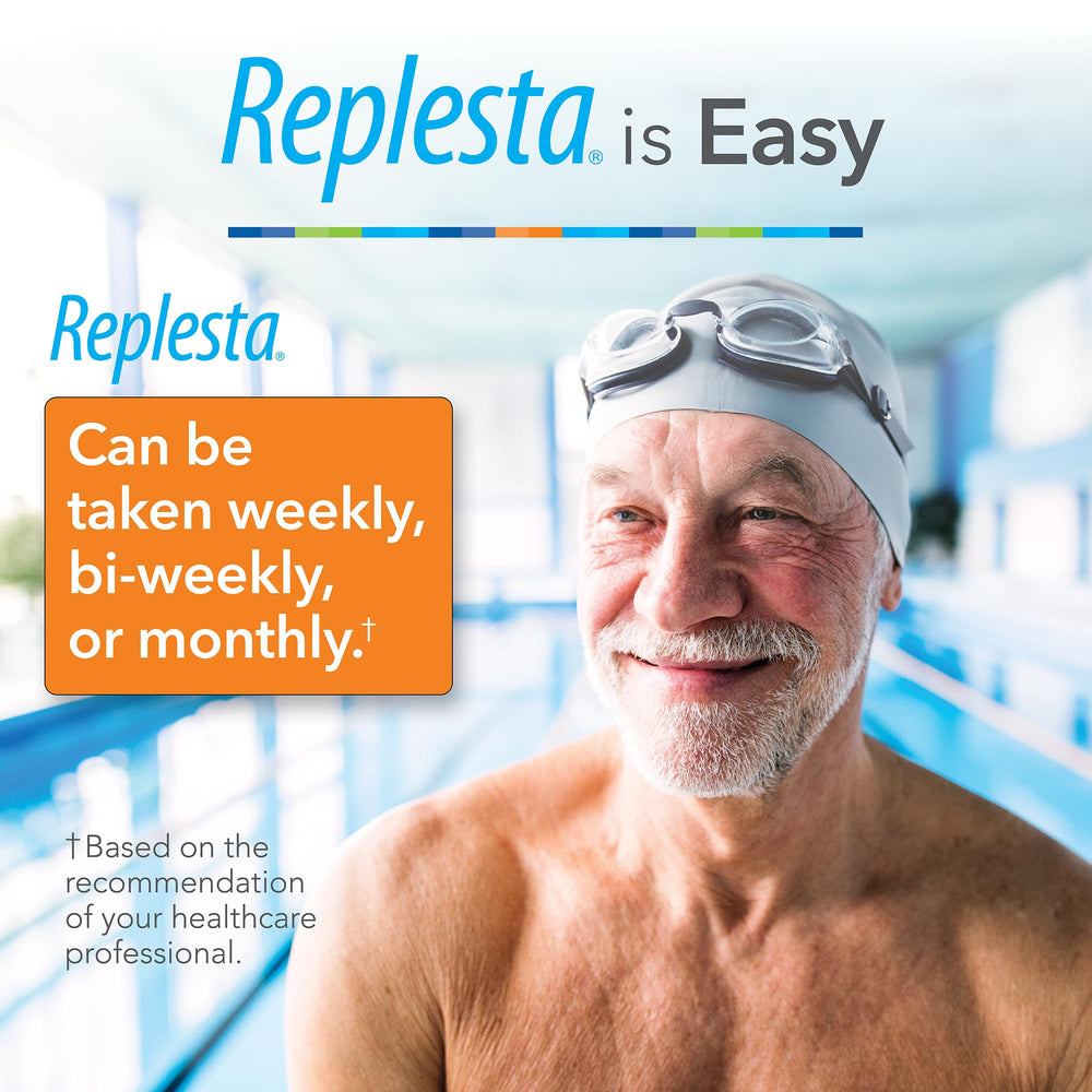 Replesta non-GMO label emphasizes ingredient integrity for mindful supplementation.