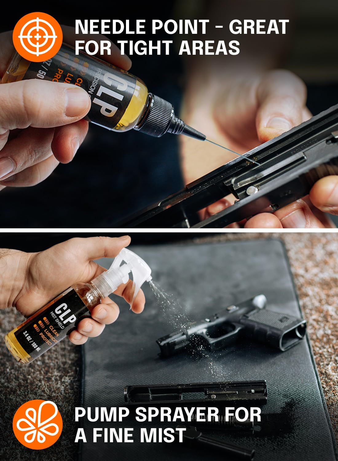 REPSUPPLEMENTS Needle Oiler for targeted lubrication in tight spots.
