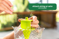 RESCUE! Big Bag Fly Trap water activation helps lure and drown flies.