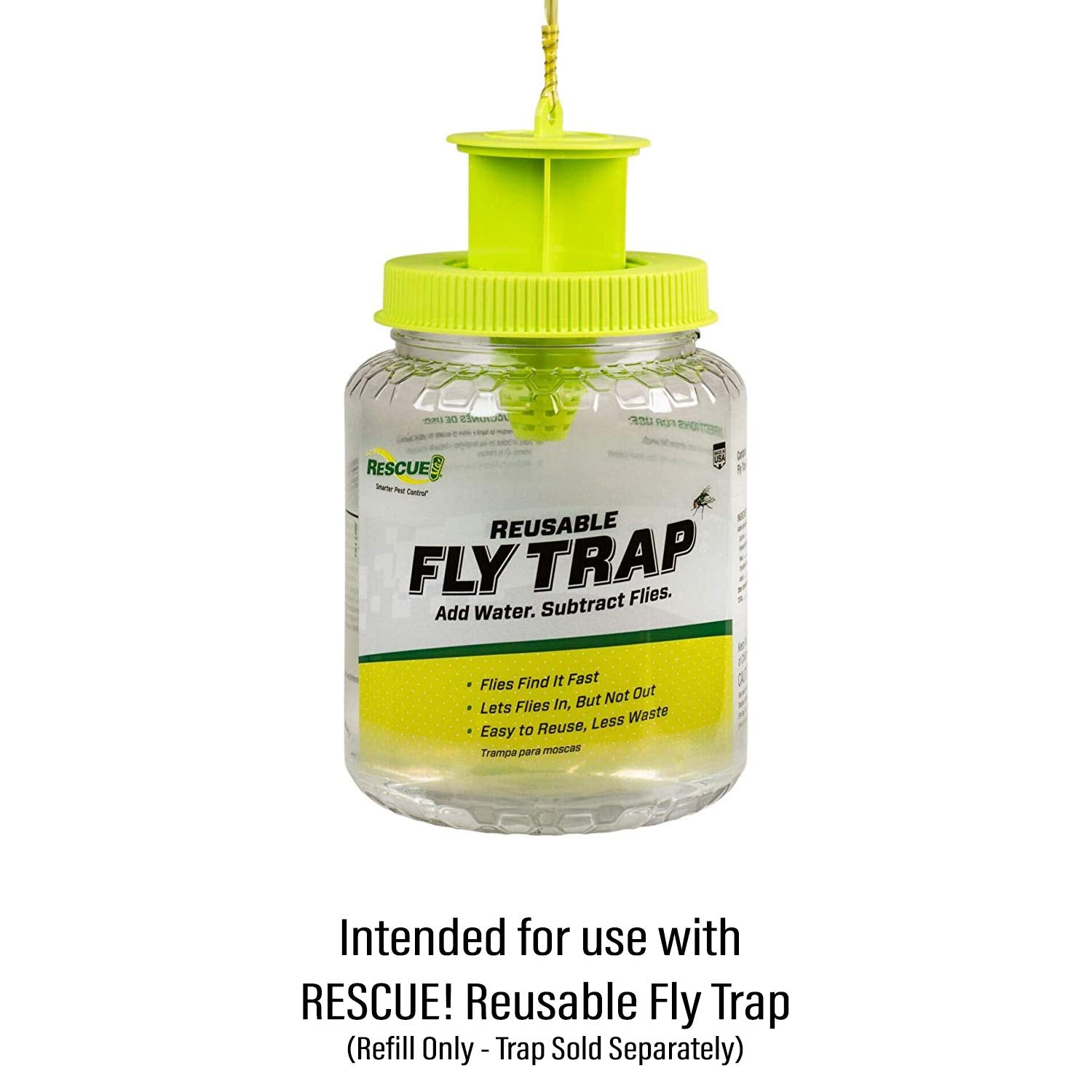 Attracts nuisance flies including house flies for outdoor pest control