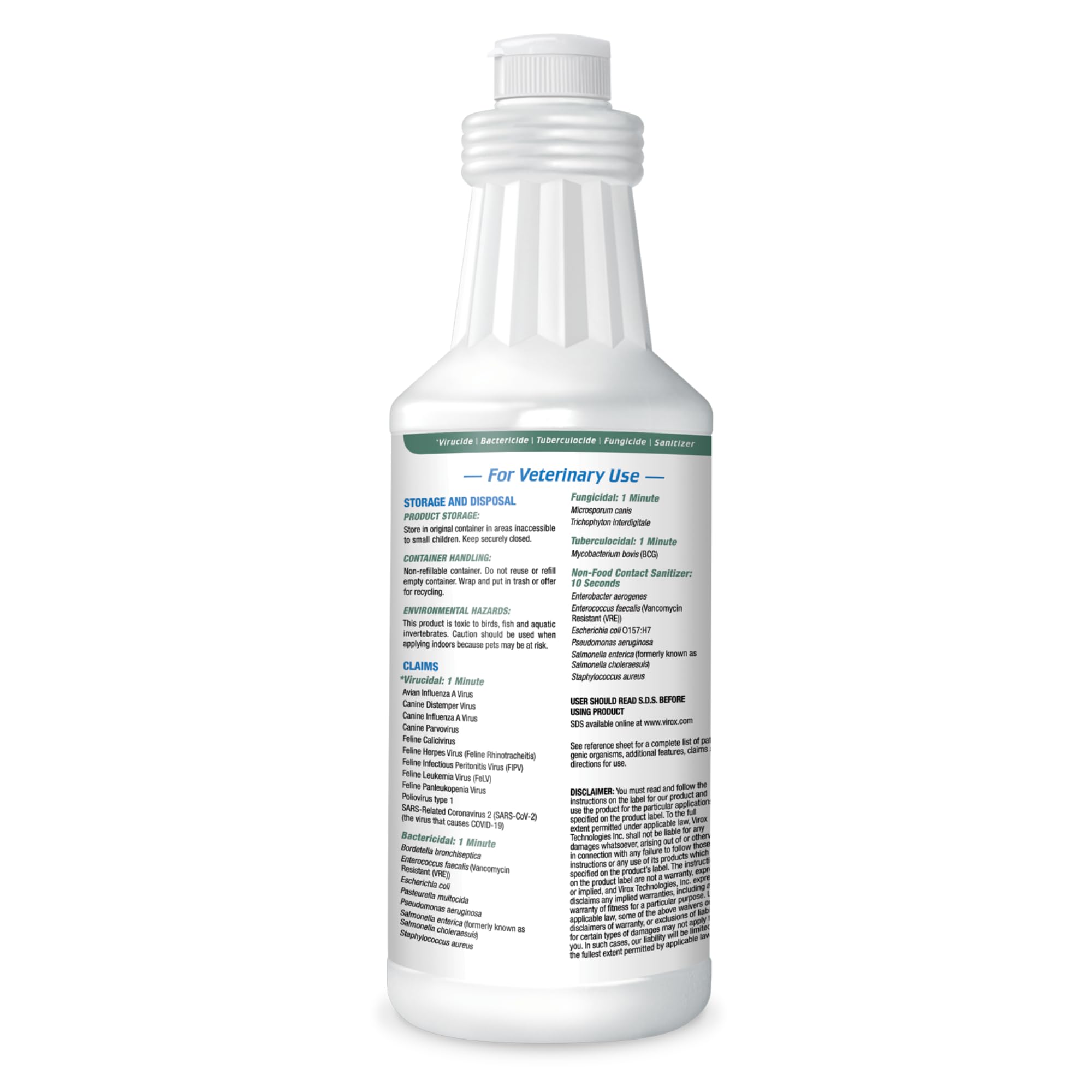 REScue One-Step accelerated hydrogen peroxide technology — eco-friendly disinfectant