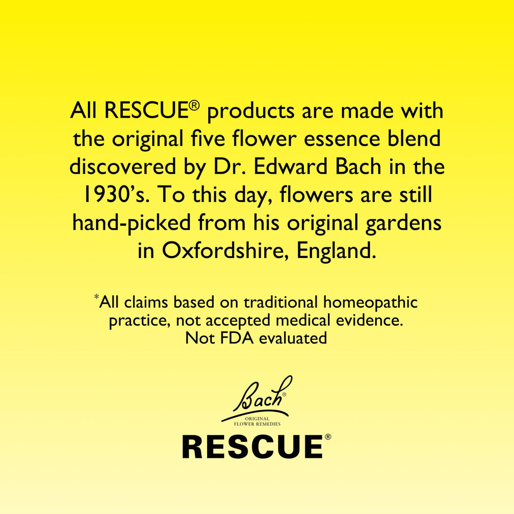 Swiss-made RESCUE pastilles with approximately 35 count tin.