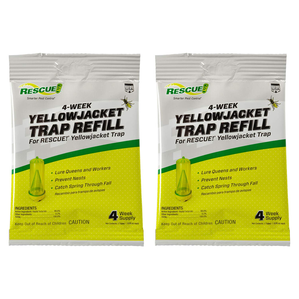 RESCUE! Yellowjacket attractant refill pack to lure yellowjackets into traps.