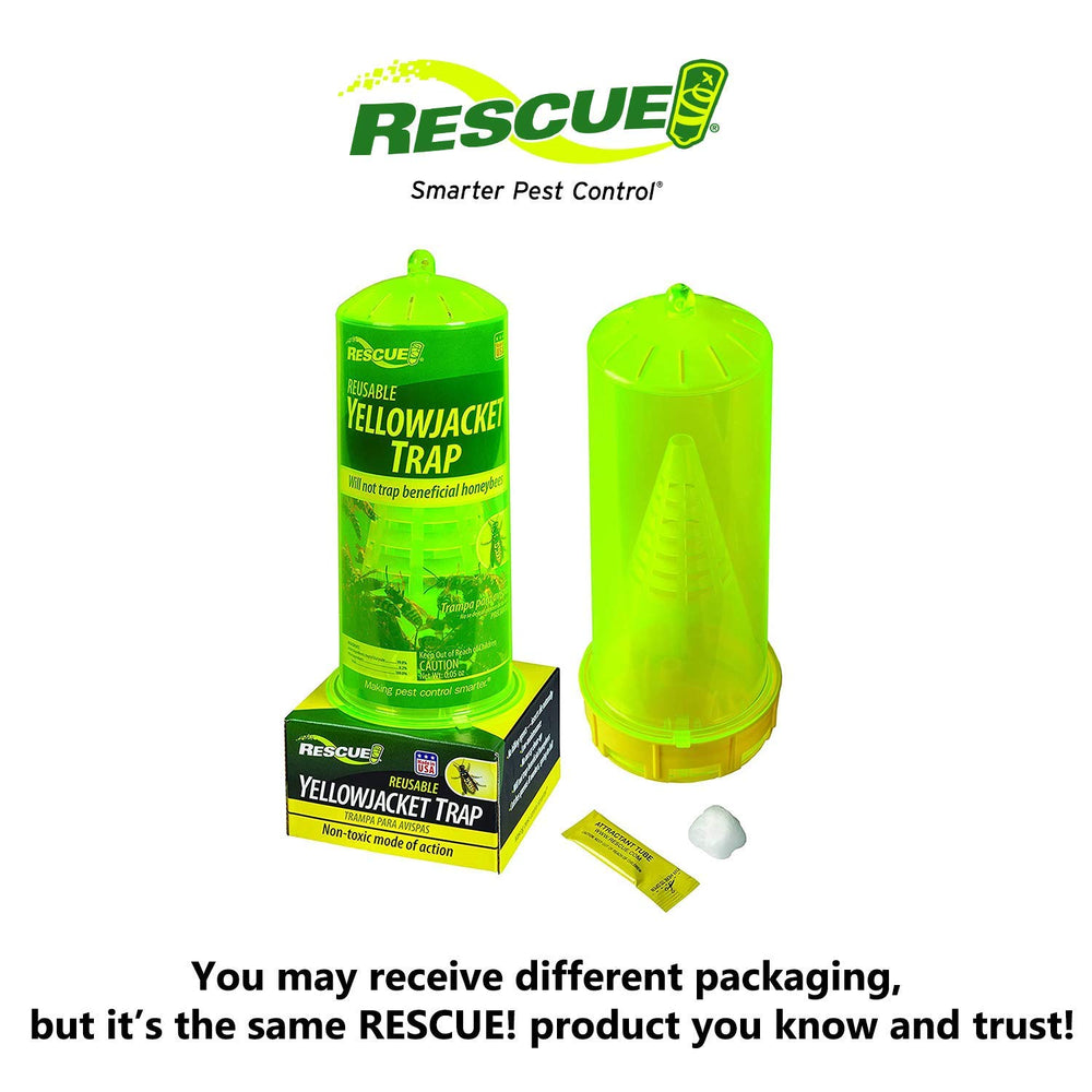 RESCUE! packaging image emphasizes 2 pack plus ten week refills.