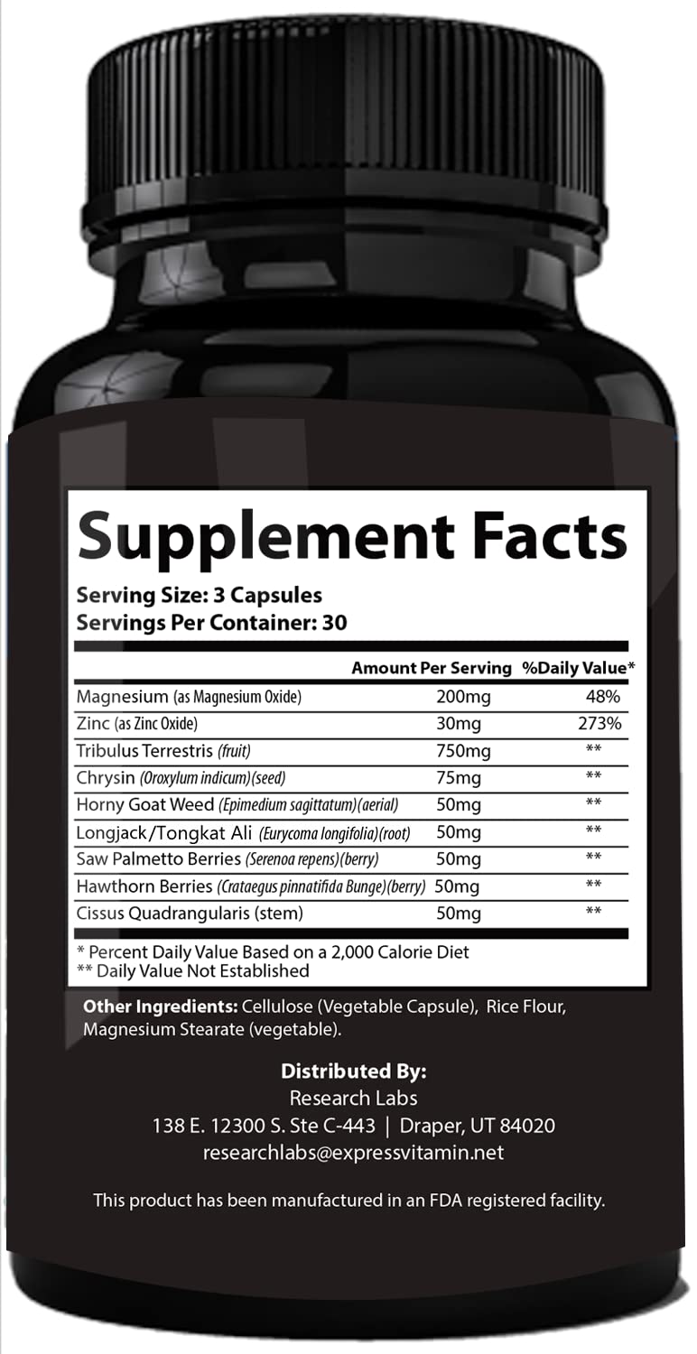 Research Labs strengthening routine with the bottle beside gym gear