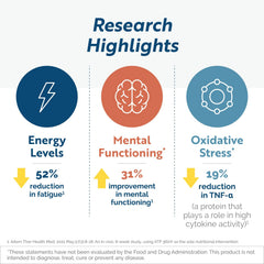 Researched Nutritionals ATP 360 NADH form highlights cellular energy potential