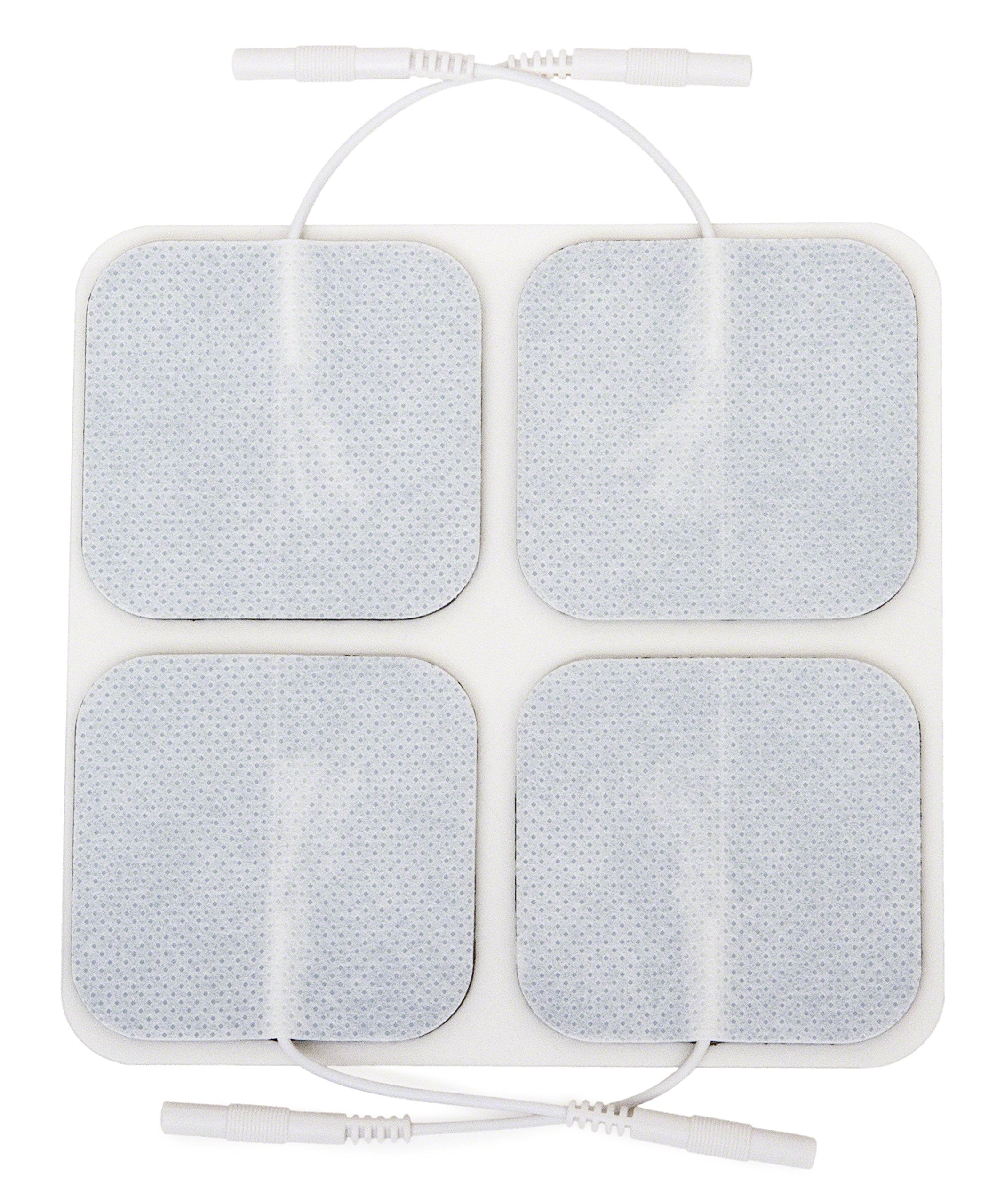 Reserv latex-free cloth-backed electrode pad for comfortable wear and reduced irritation.