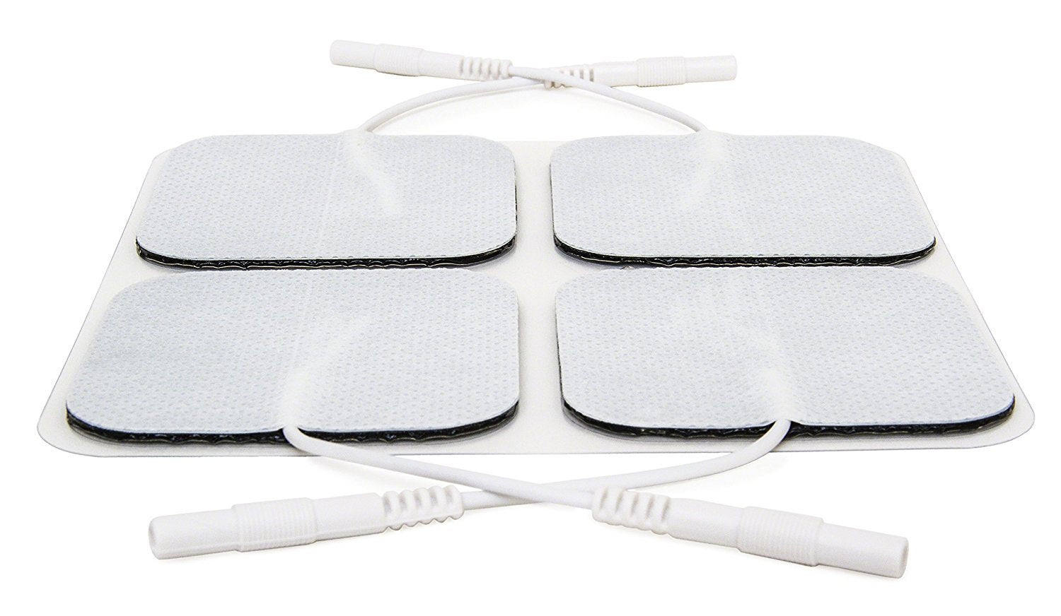 Reserv latex-free fabric-backed pads white backing for gentle skin contact