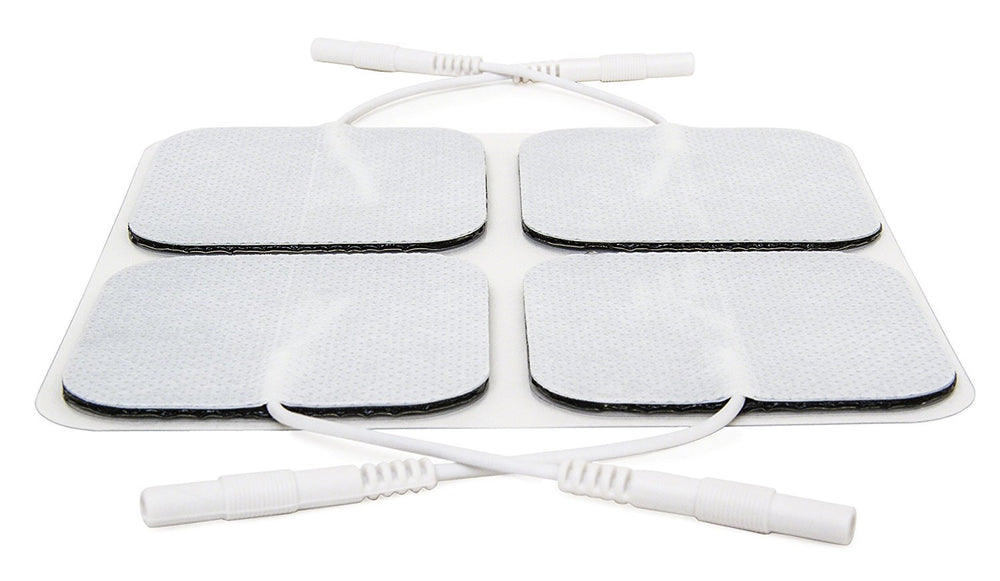 Reserv latex-free fabric-backed pads white backing for gentle skin contact
