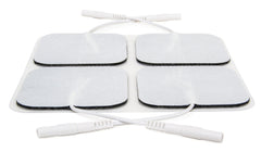 Reserv premium reusable tens electrode promotes reliable connections with sturdy lead-wire grip.