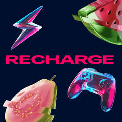 RESPAWN by Razer Watermelon Guava mints closeup-mint capturing glossy texture and fruity aroma