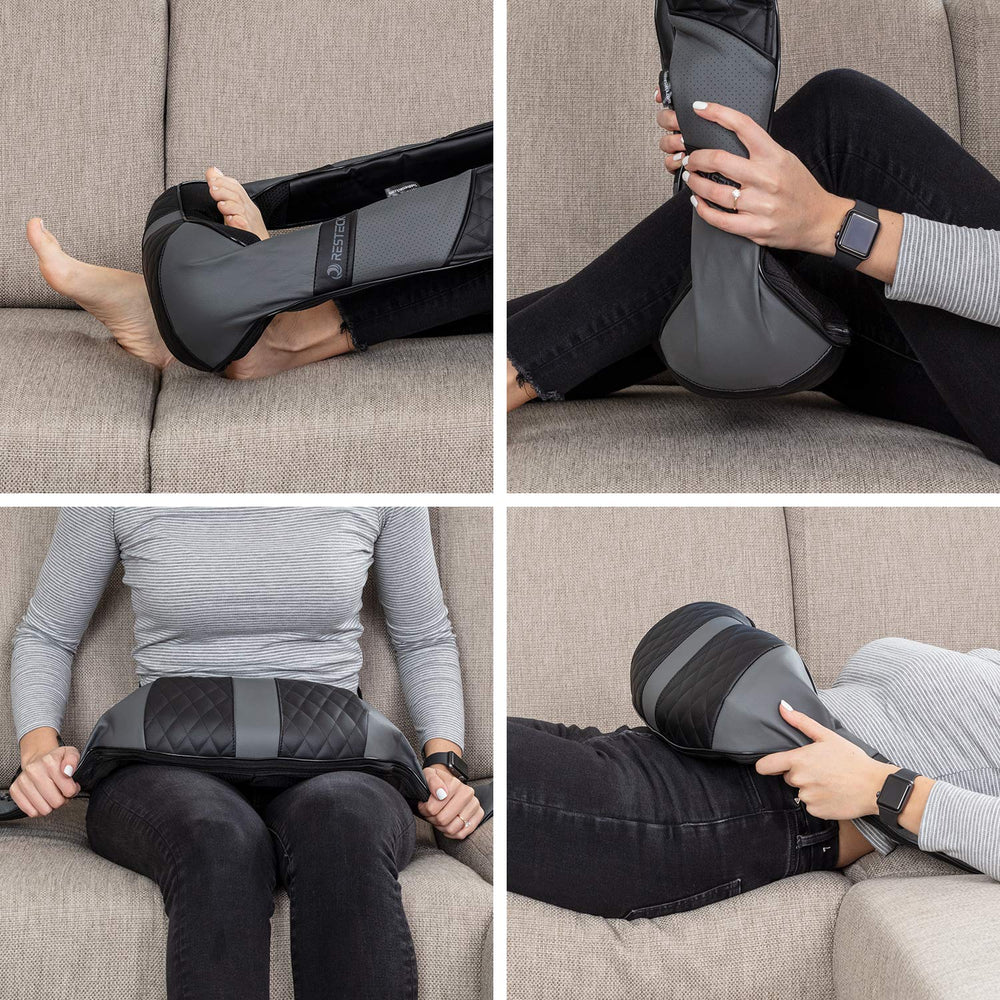 RESTECK massager portable leather pouch for easy transport