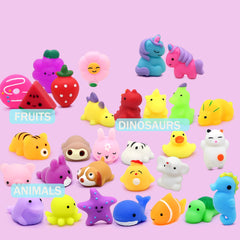 Resumplan Mochi Squishies party favors for birthdays and celebrations.