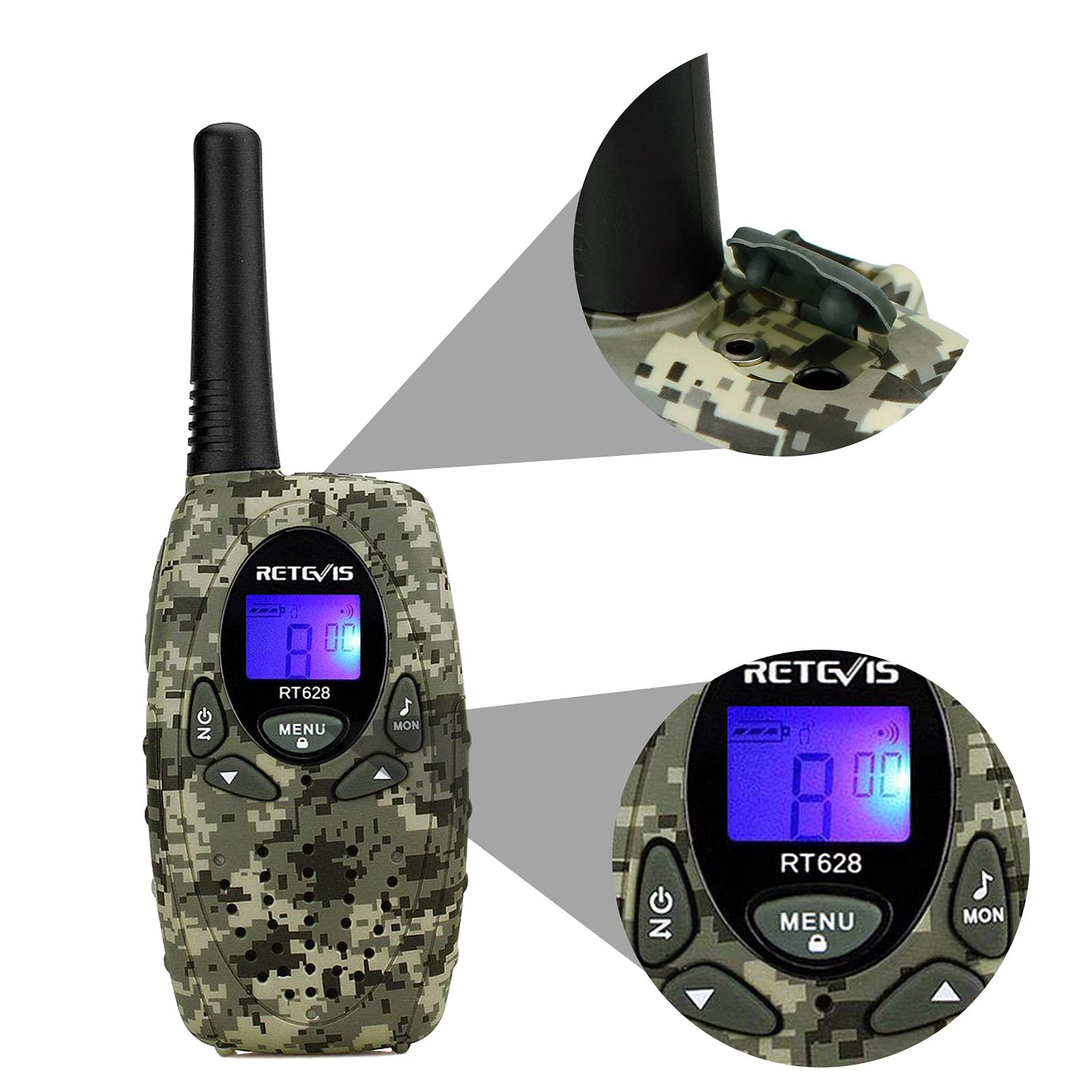 Retevis RT628 22 channels for private conversations