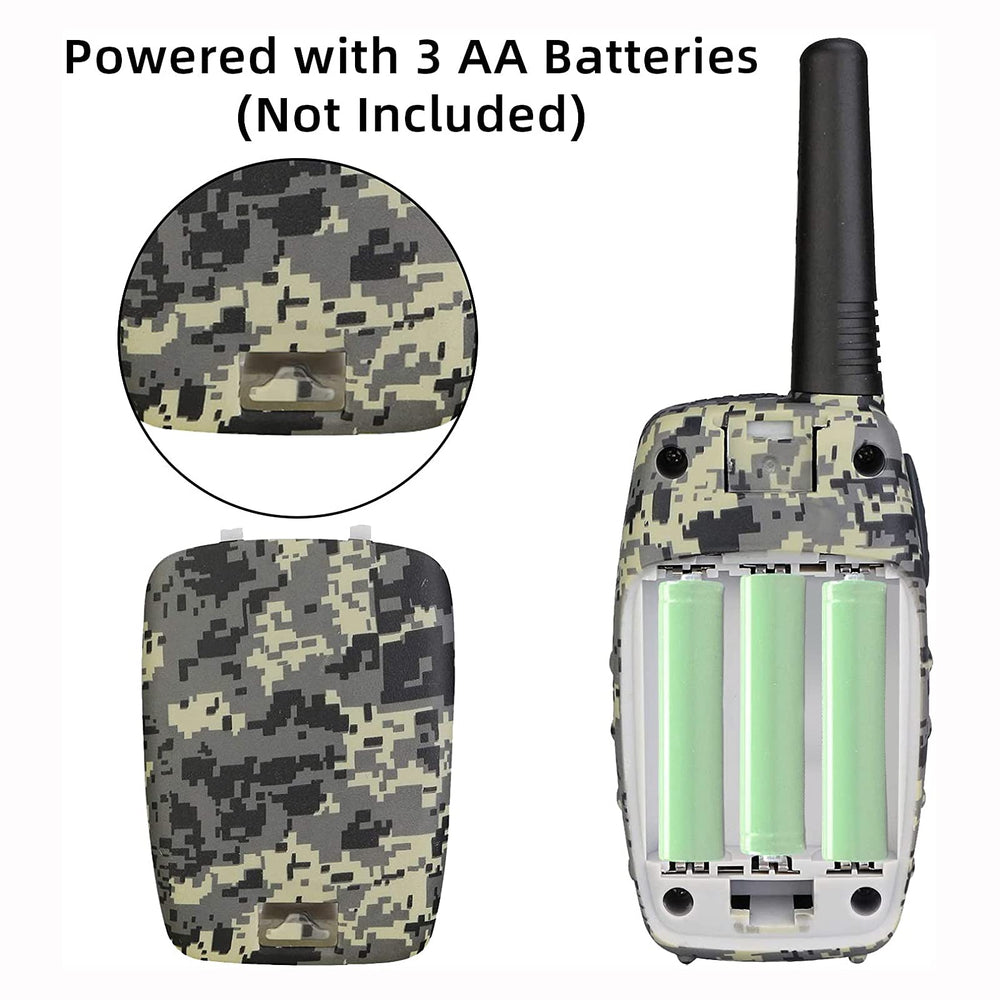 Retevis RT628 camo walkie talkie keypad lock feature
