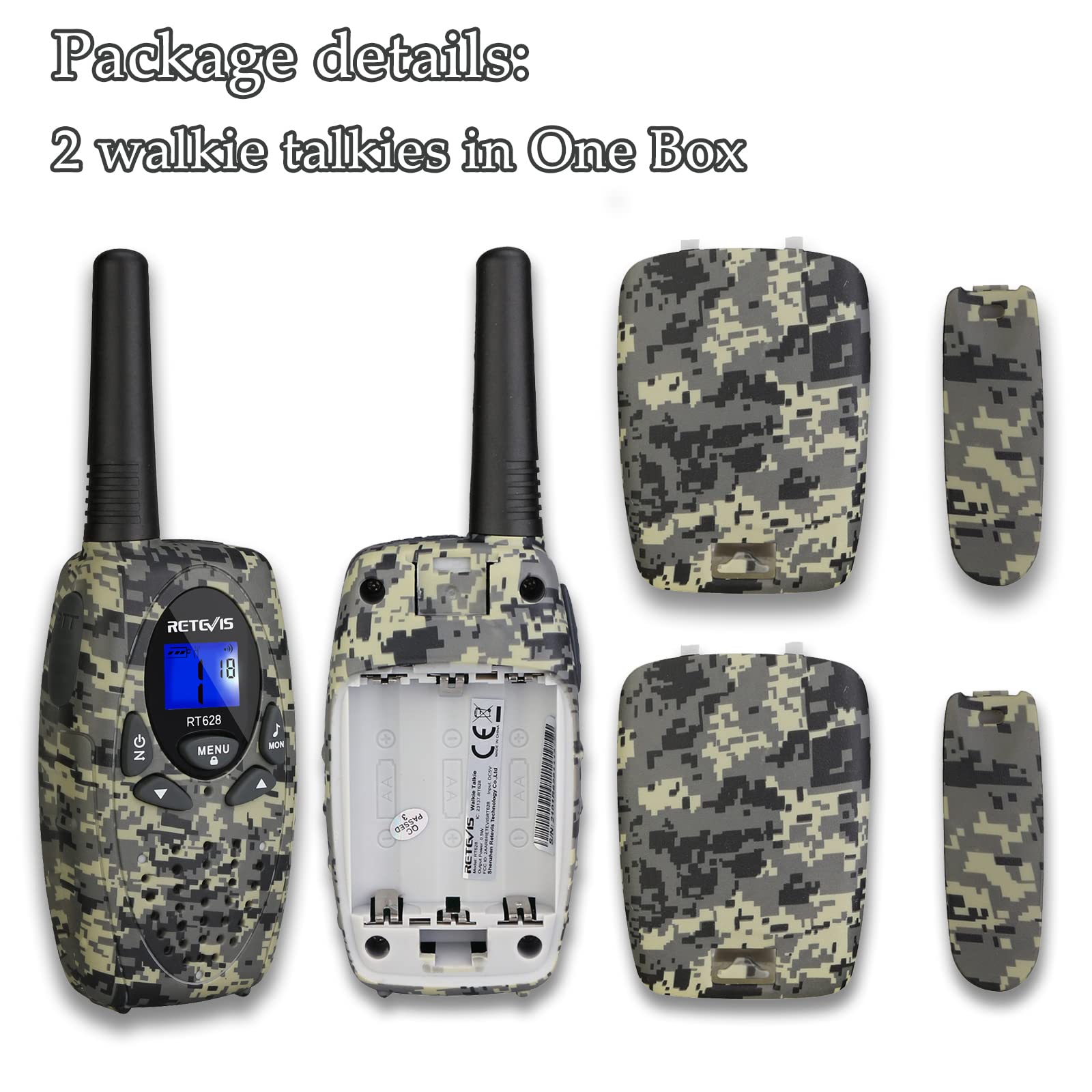 Retevis RT628 outdoor camping activity with kids