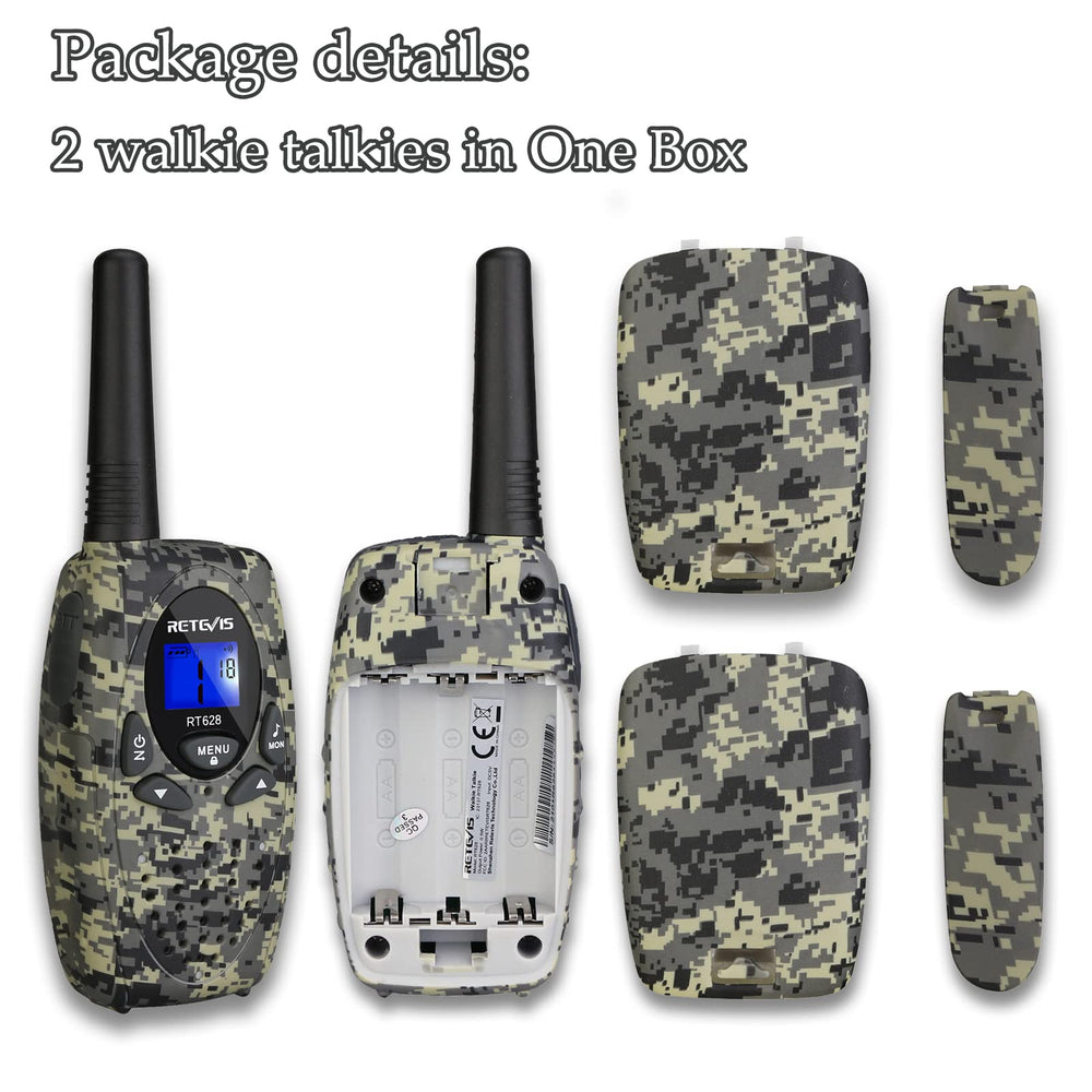 Retevis RT628 outdoor camping activity with kids