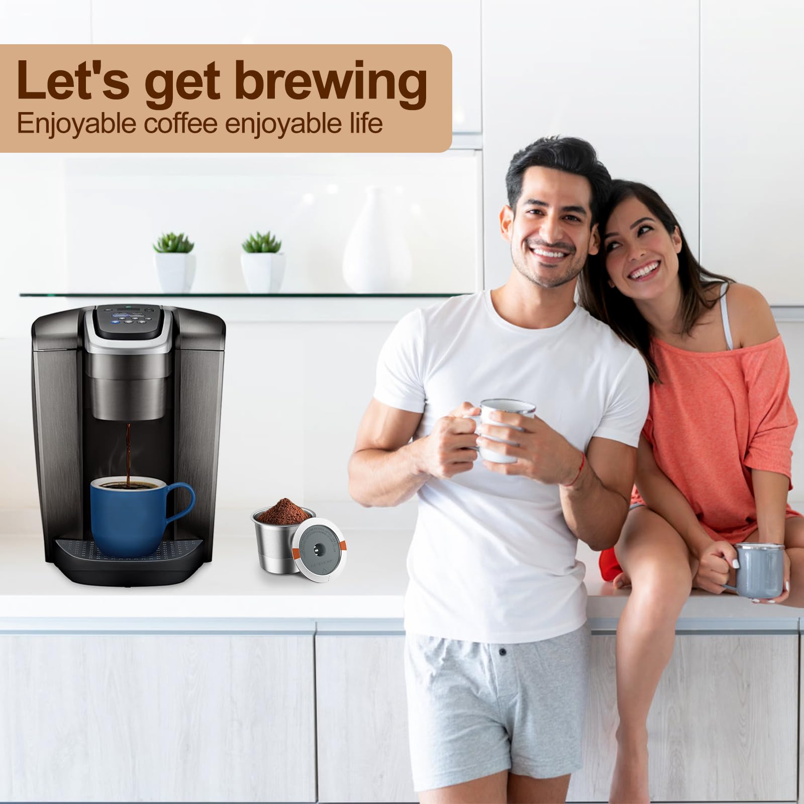 RETHONE K Cup BPA-free material emphasizes safe use