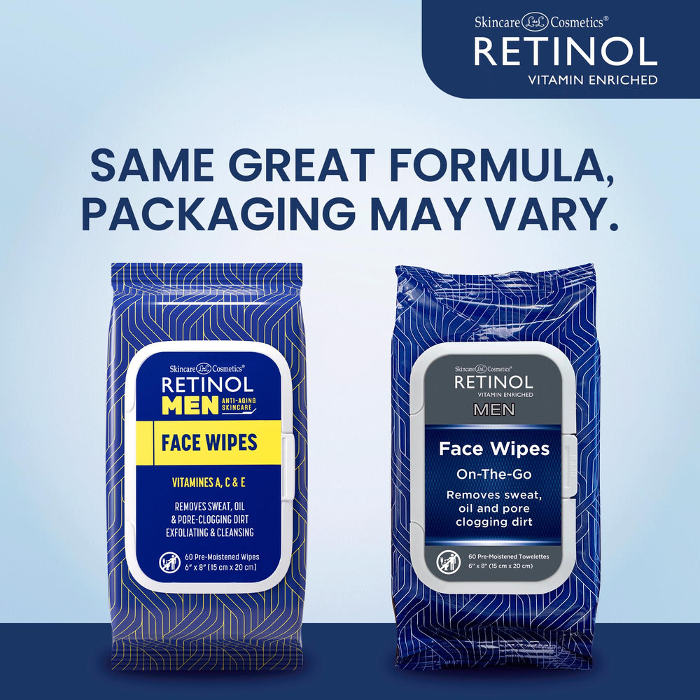 Open pack with large wipes ready for quick face and body cleanse