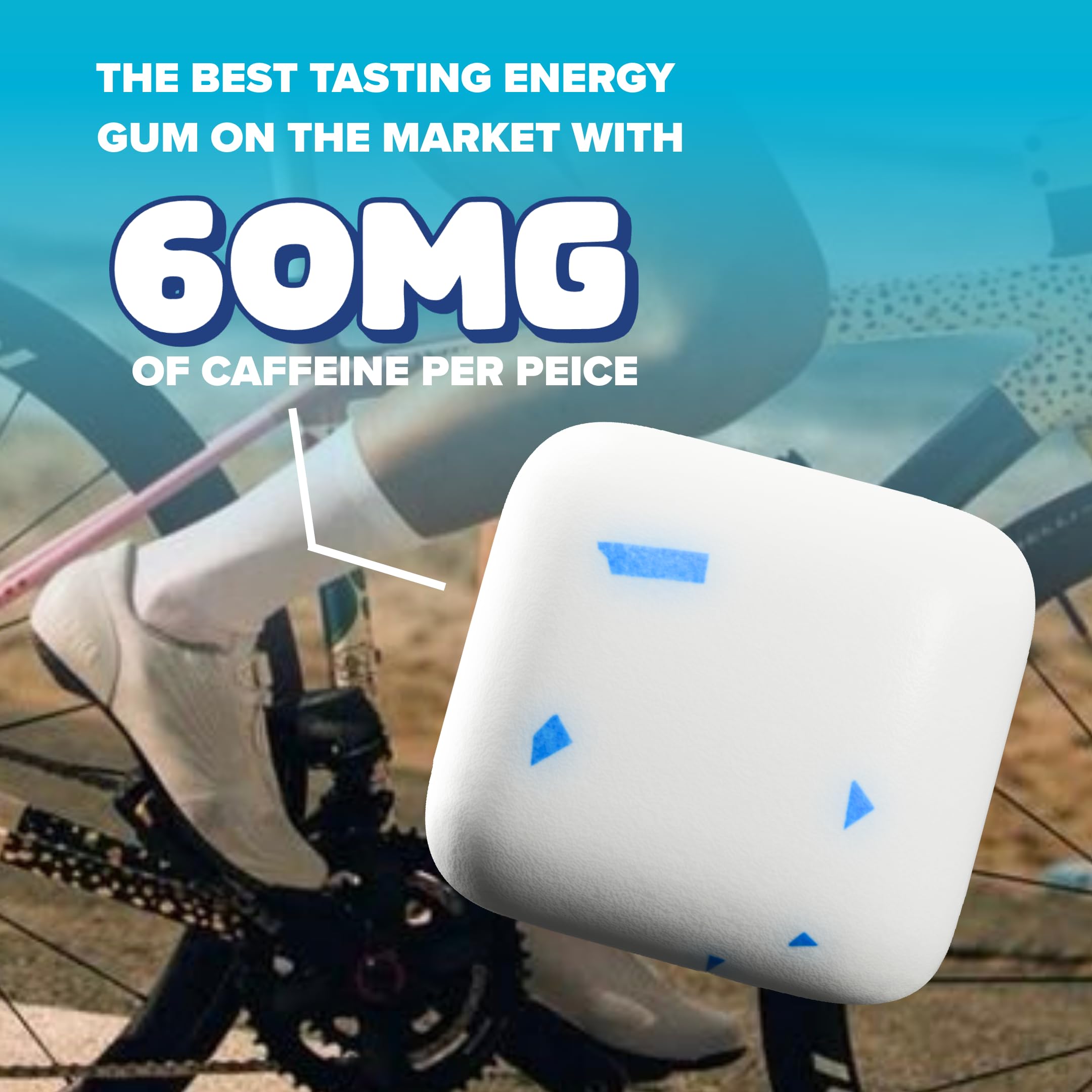 REV Gum 72-count carton keeps your energy stocked for busy days.