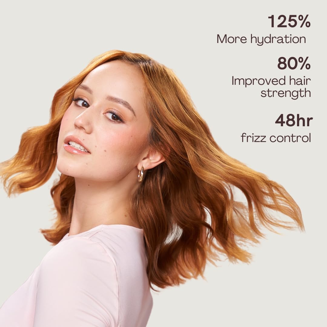Rev320 320Pure Smoothie hair-shine displaying a natural glossy finish.