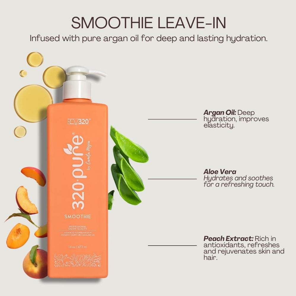 Rev320 320Pure Smoothie lightweight-formula delivering conditioning without heaviness.