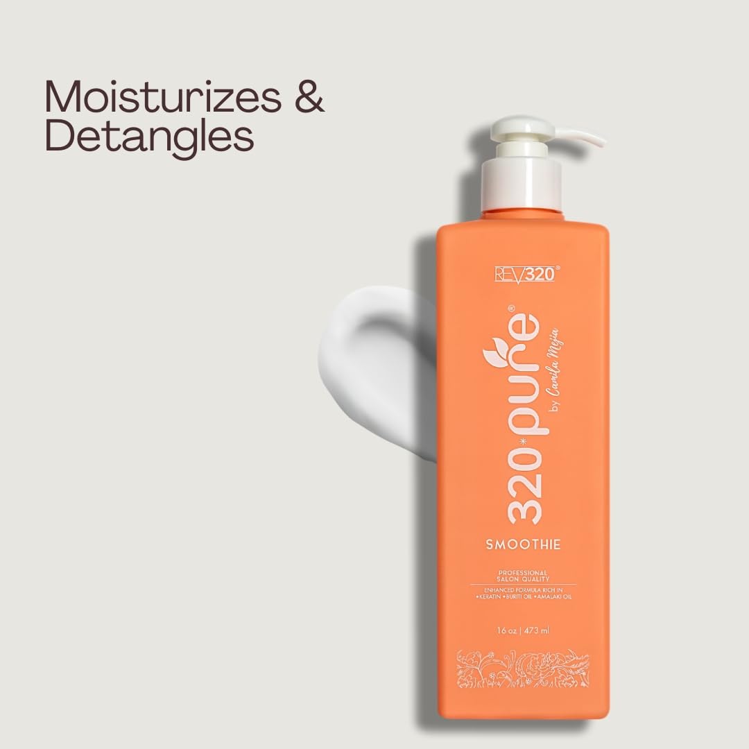 Rev320 320Pure Smoothie non-greasy-feel ensures comfortable styling and wear.
