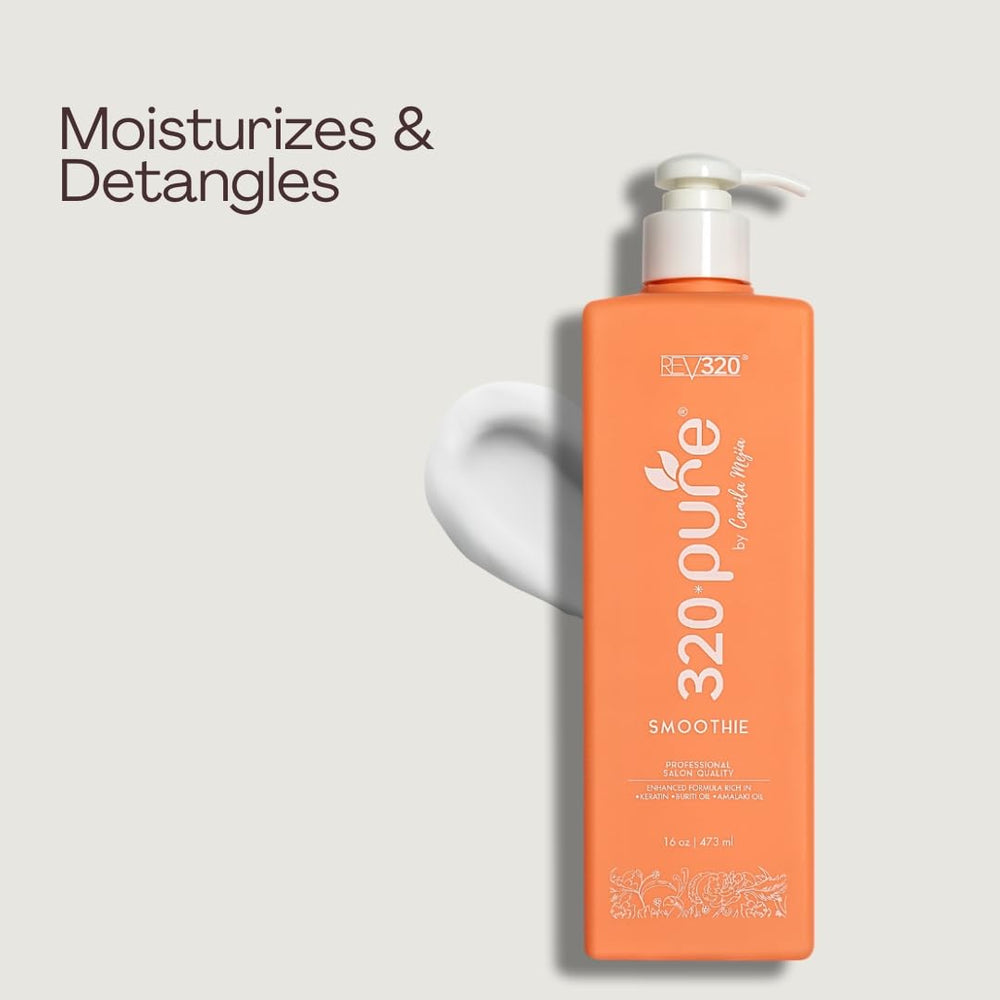 Rev320 320Pure Smoothie non-greasy-feel ensures comfortable styling and wear.