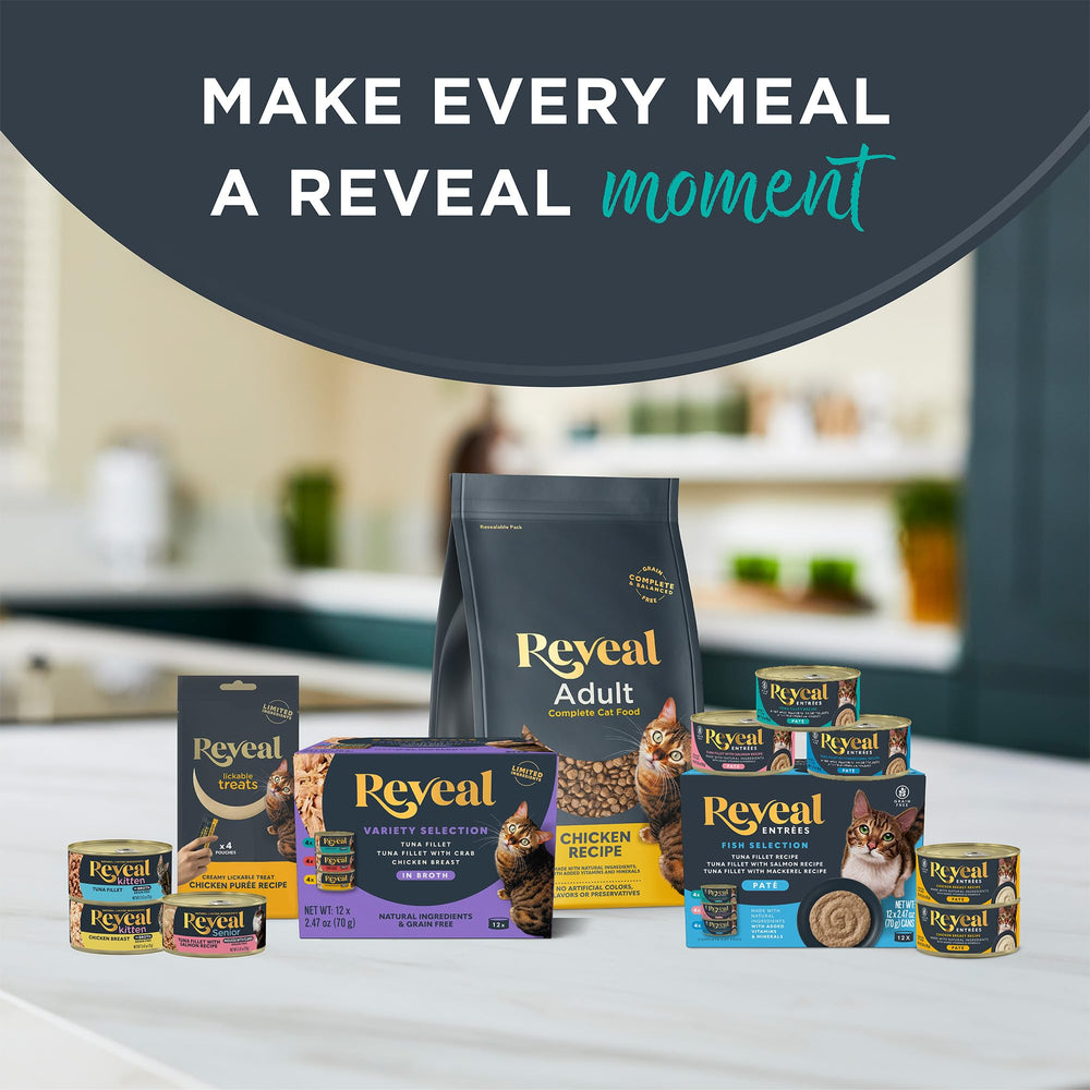 Reveal can label closeup communicates natural ingredients and no artificial additives