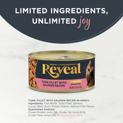 Reveal natural ingredients label showing no artificial colors or preservatives for a clean meal.