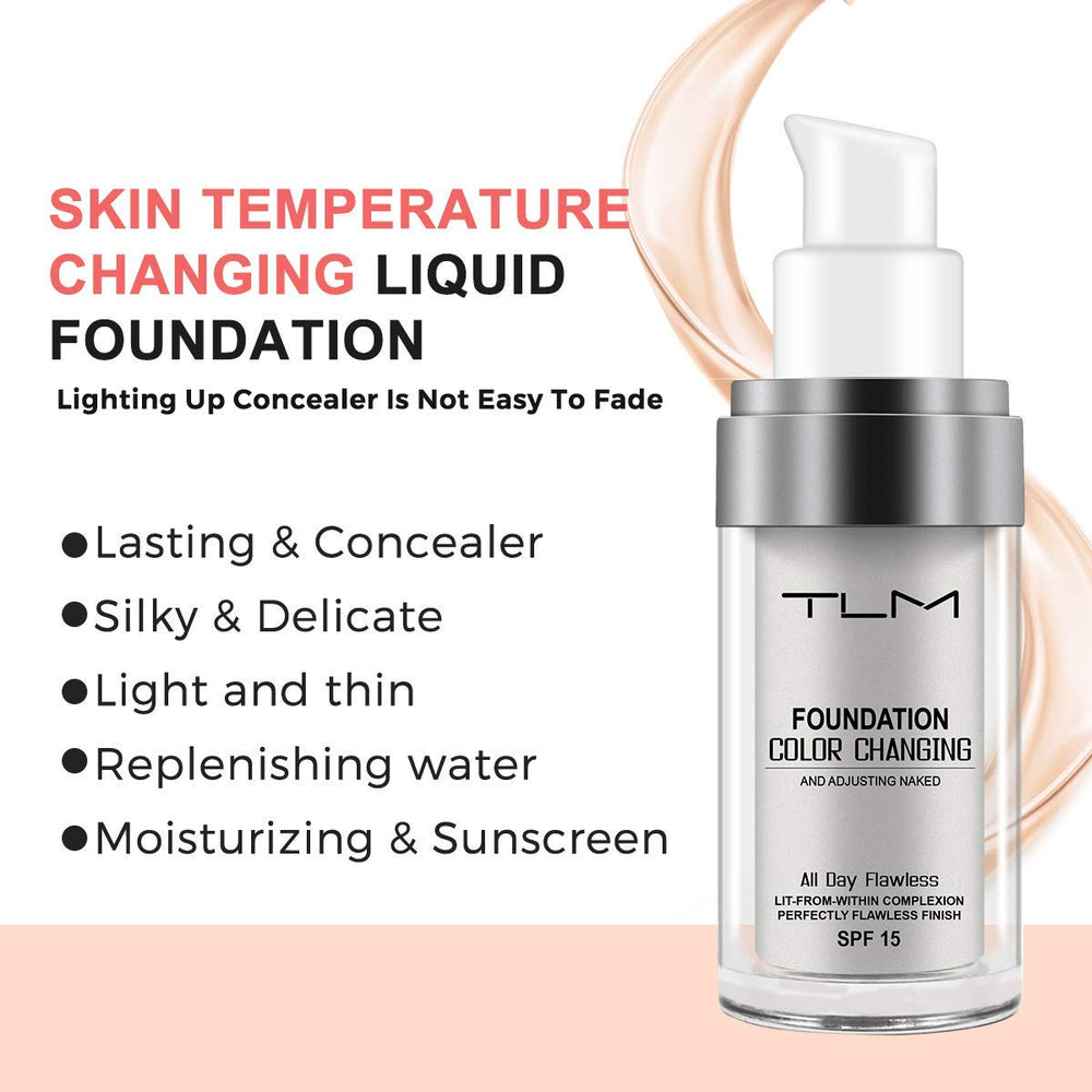 Creamy texture blending on skin for natural glow with REVIGLAM TLM