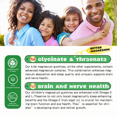 ReviNutra Magnesium Complex Gummies strawberry flavor closeup communicates family-friendly use.