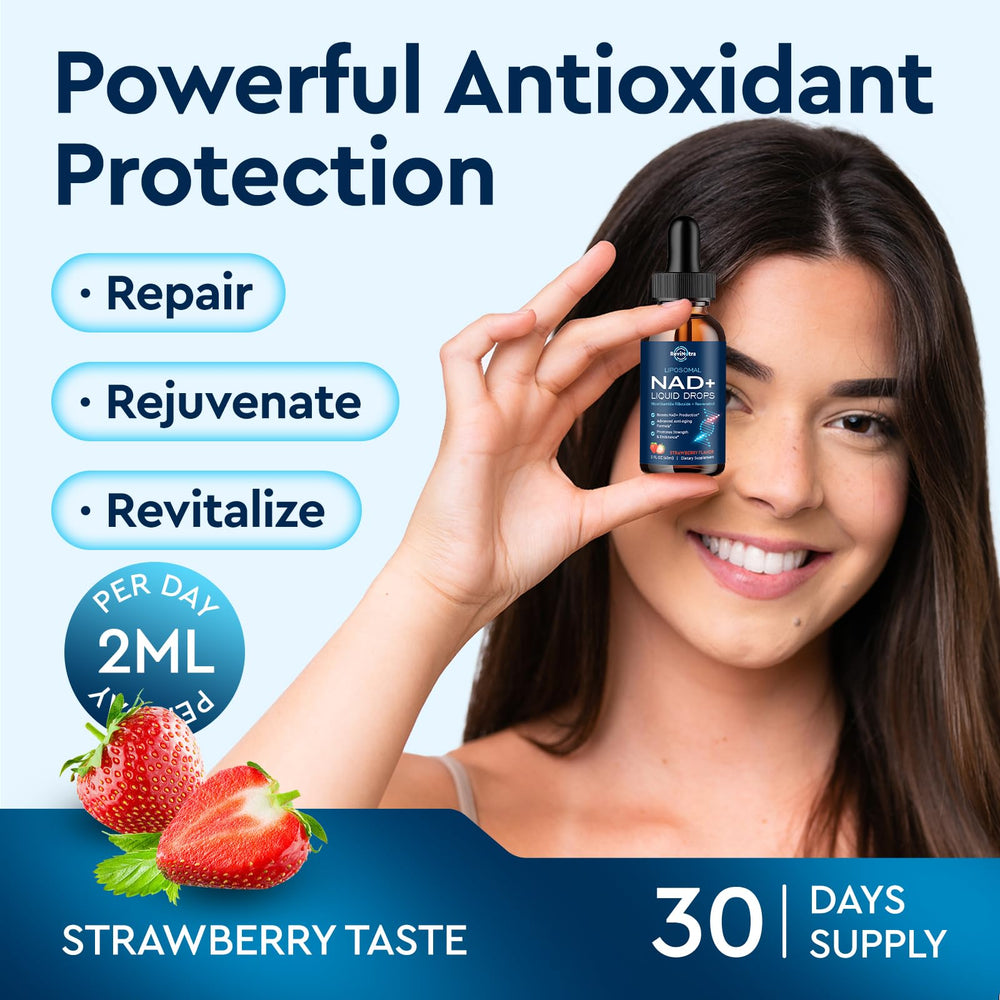 ReviNutra resveratrol and pterostilbene for cellular resilience.