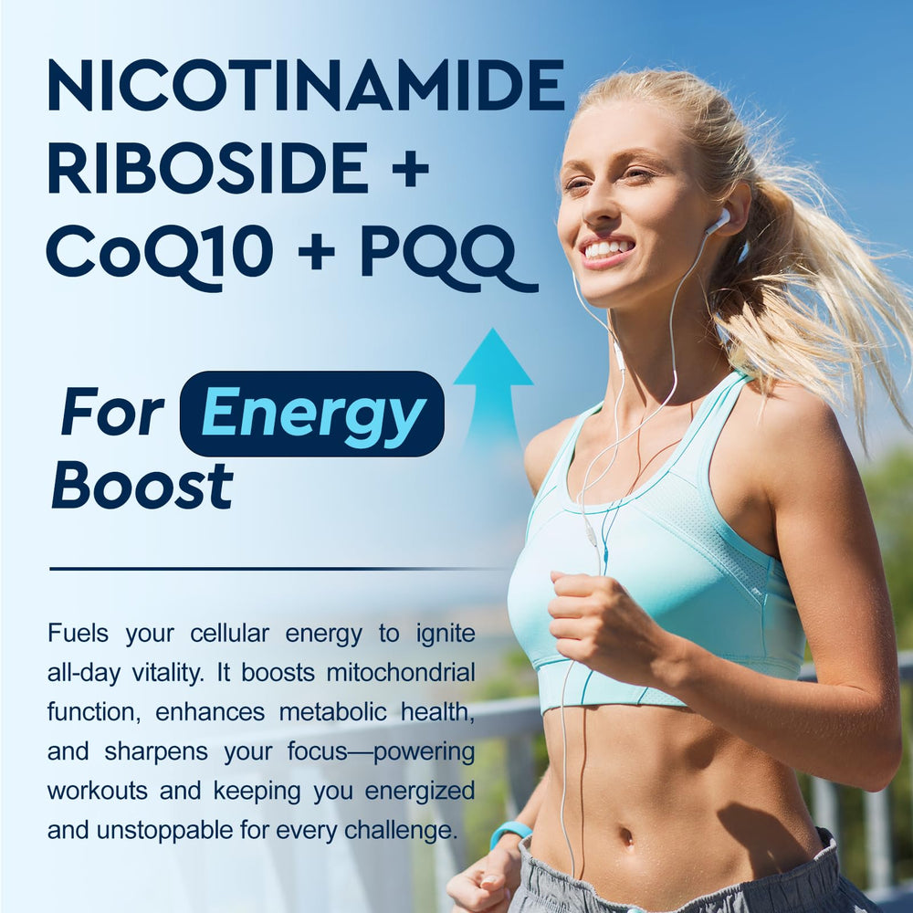 ReviNutra NAD+ strawberry-flavored liquid supports cognitive focus.