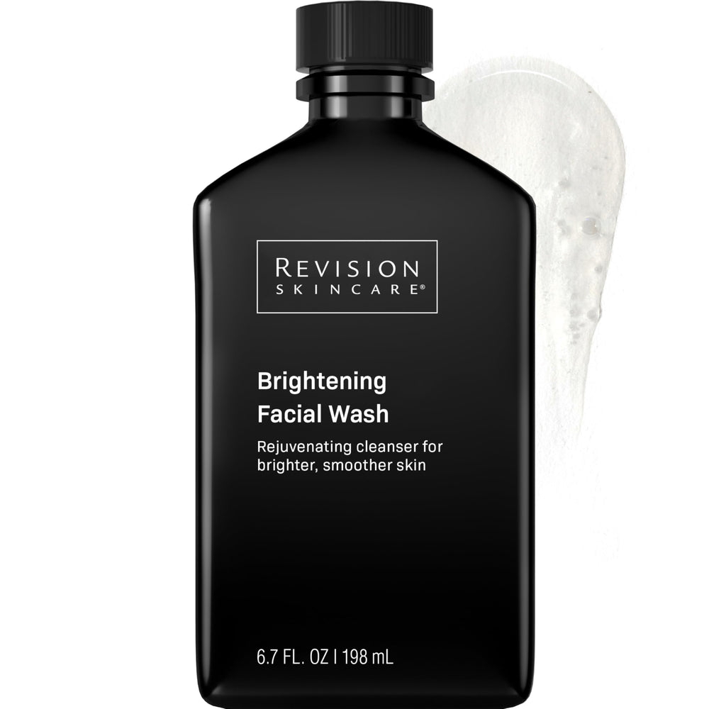 Revision Skincare Brightening Facial Wash bottle front for a brighter complexion