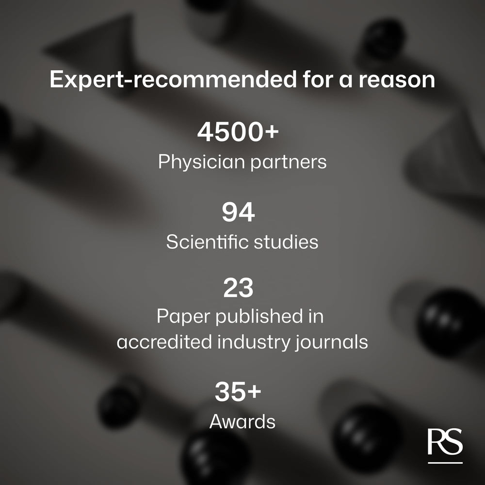Revision Skincare Intellishade Clear SPF 50 peptides and Vitamin C support firmness.