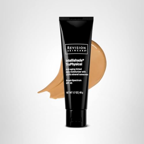 Close-up shows universal tint on the cheek for balanced luminosity.