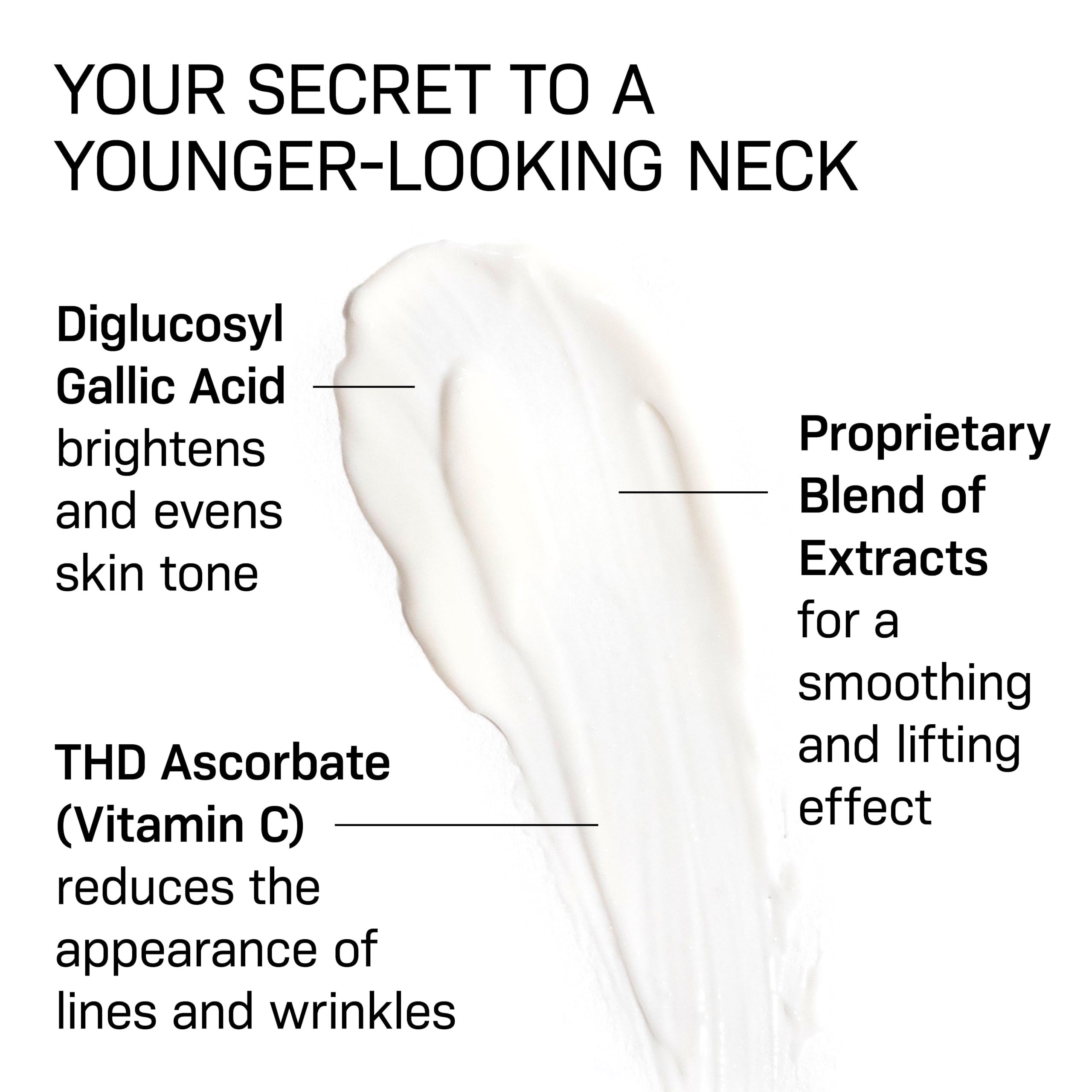 Revision Skincare Nectifirm Advanced neck-cream bottle with pump for easy dispensing.