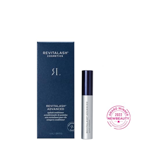 RevitaLash applicator wand demonstrating precise brush for targeted lash conditioning.
