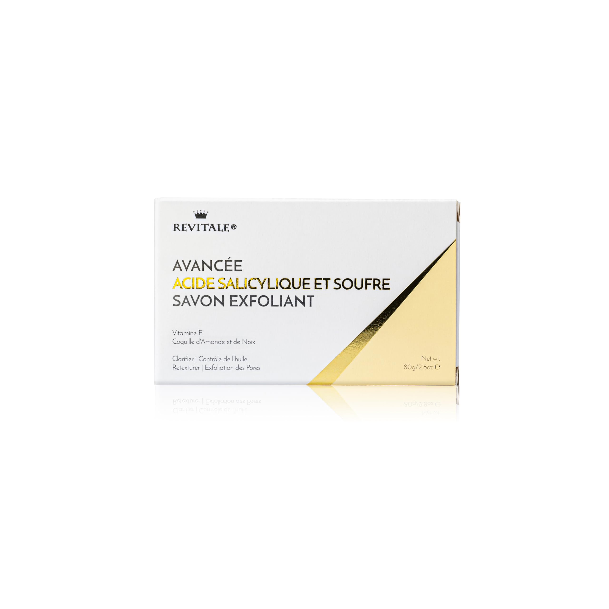 REVITALE Rinsing after use, skin feels renewed