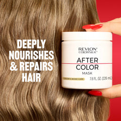 REVLON ColorSilk After Color Mask cream texture for easy distribution.