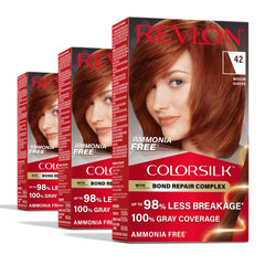 Revlon ColorSilk bond repair cream tube for precise color application and nourishment.