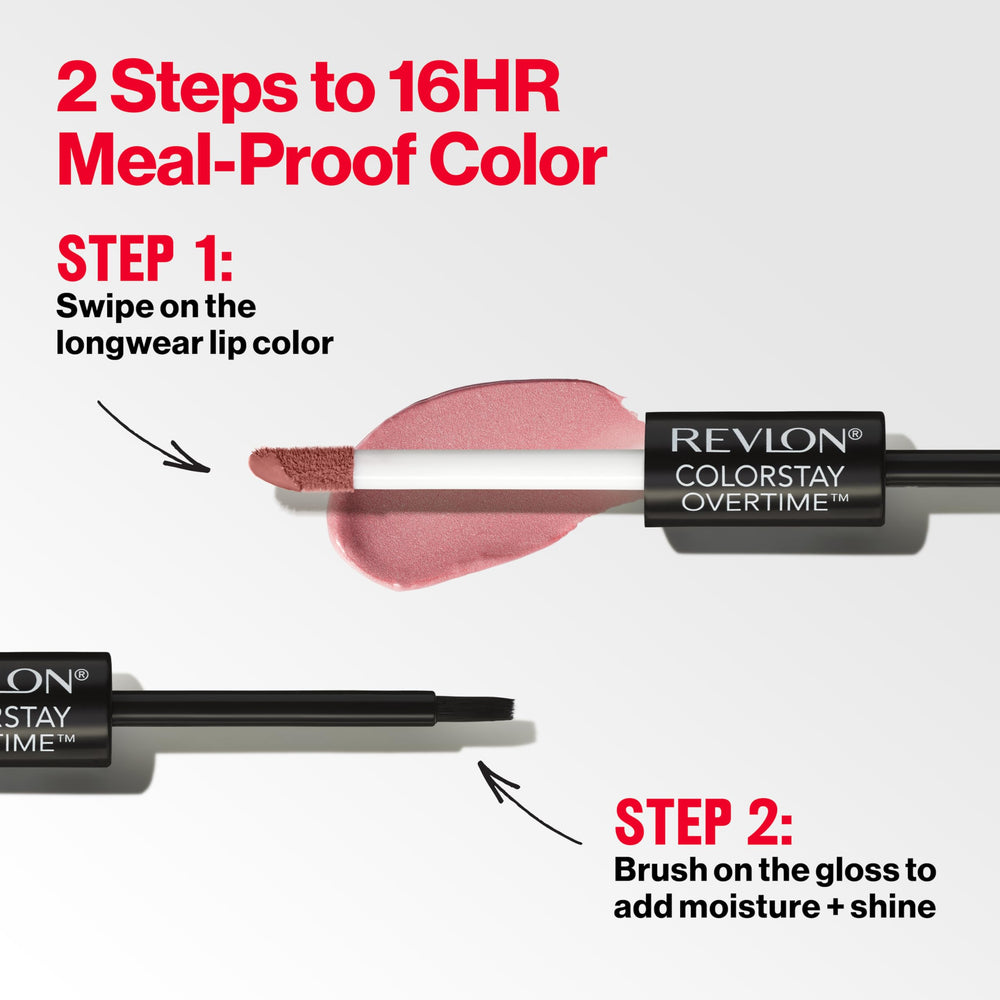Revlon ColorStay offers 30 shades from nudes to reds