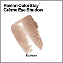 Revlon ColorStay Espresso swatch showing deep brown shade