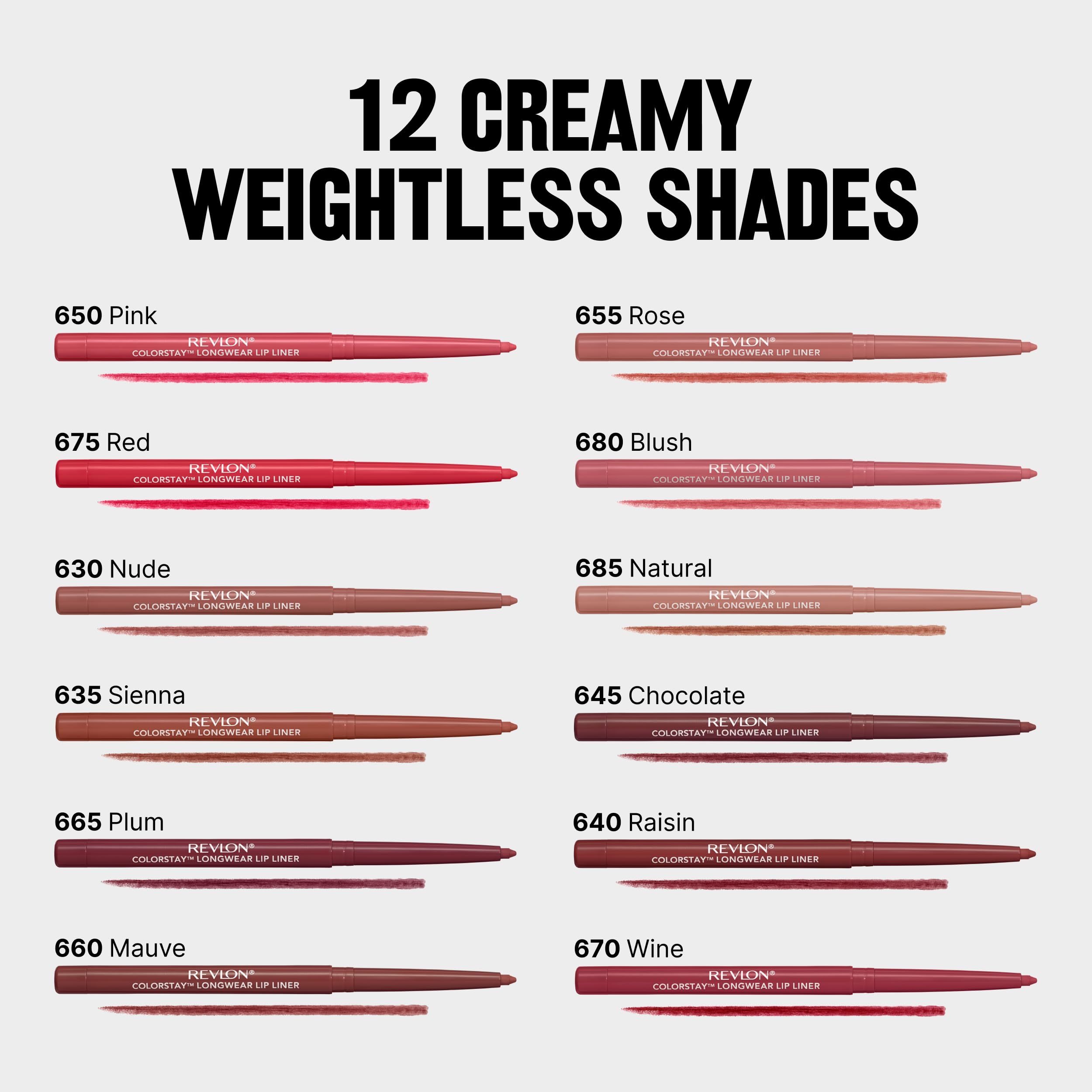 Revlon ColorStay lip liner travel-ready kit fits in a bag.