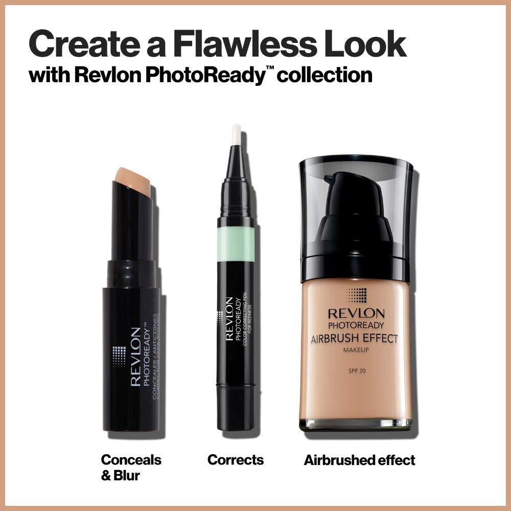 Revlon concealer stick demonstrates longwear finish for daily wear
