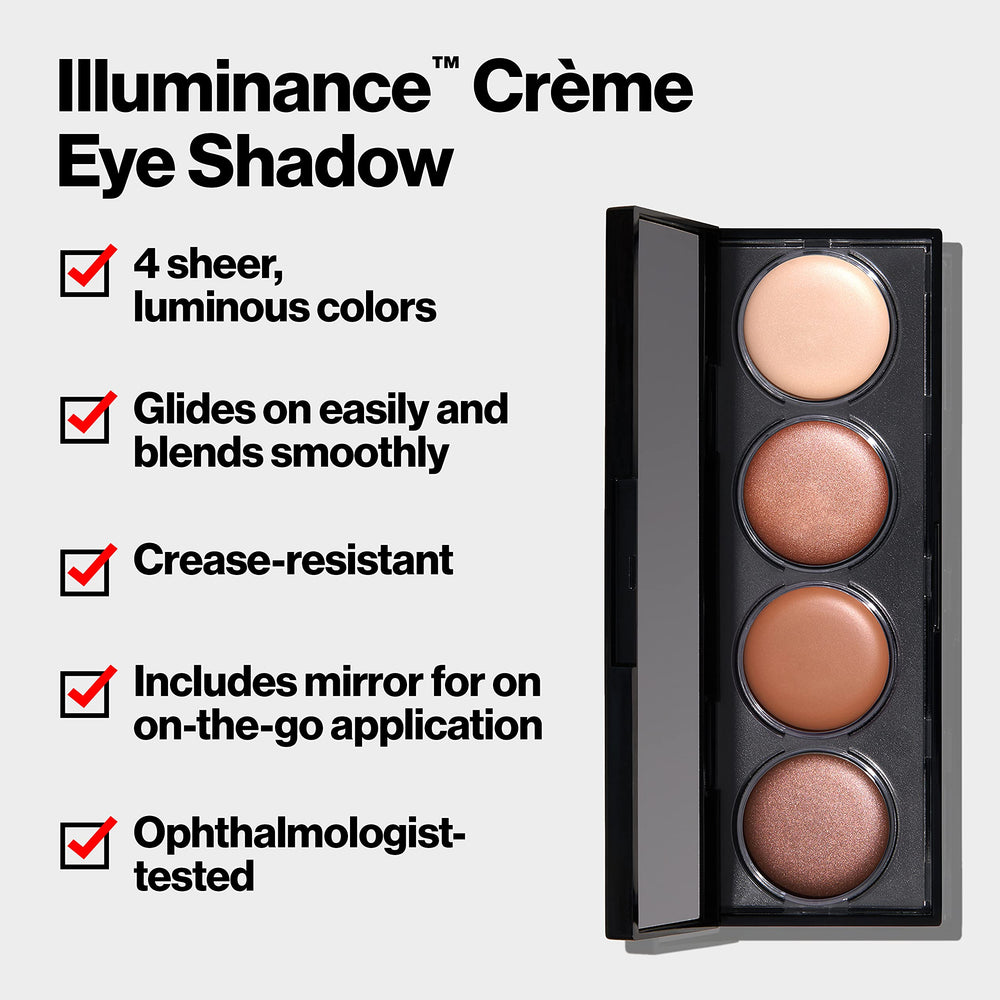 Revlon Illuminance Creme Shadow Palette creamy texture ideal for quick everyday looks
