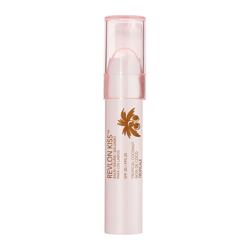 Revlon Kiss Tropical Coconut flavor visual representation in packaging