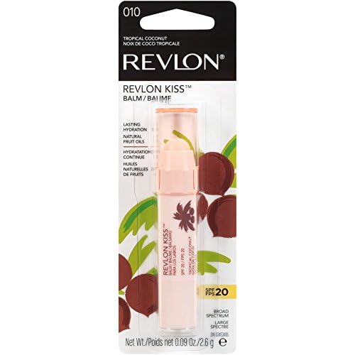 Revlon Kiss Tinted Lip Balm delivering a glossy shine and light fragrance